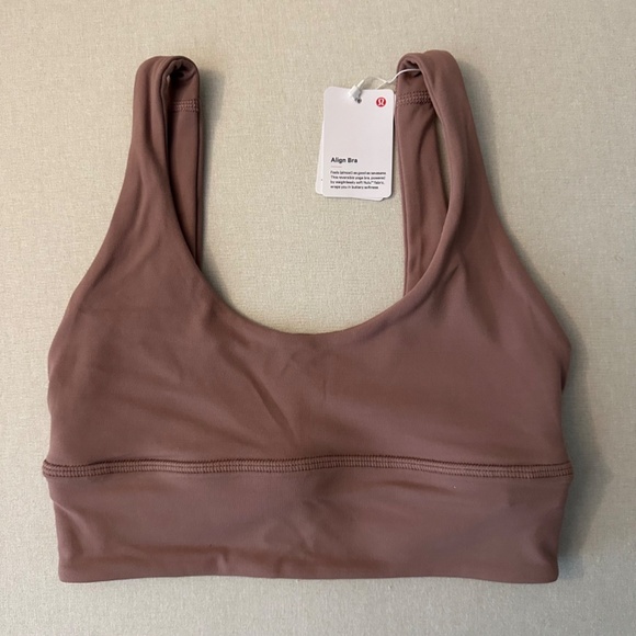 Lululemon Align Reversible Bra *Light Support, A/B Cup Twilight Rose / T… - Picture 4 of 6